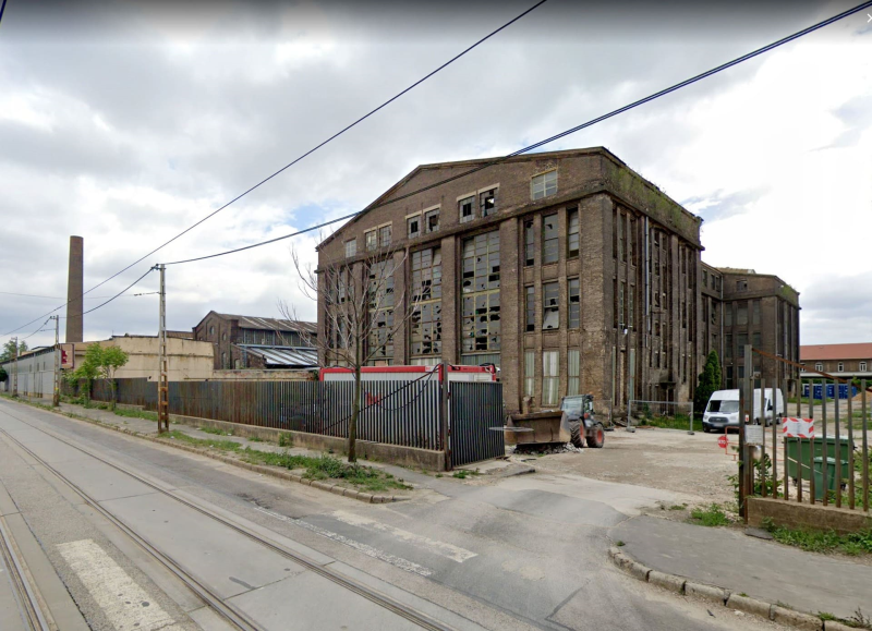 A FÉG gyárépülete a felújítás előtt (2019-2021)